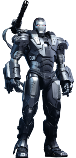 Foto 1 | Figura Hot Toys 1:6 De Escala Iron Man 2: War Machine