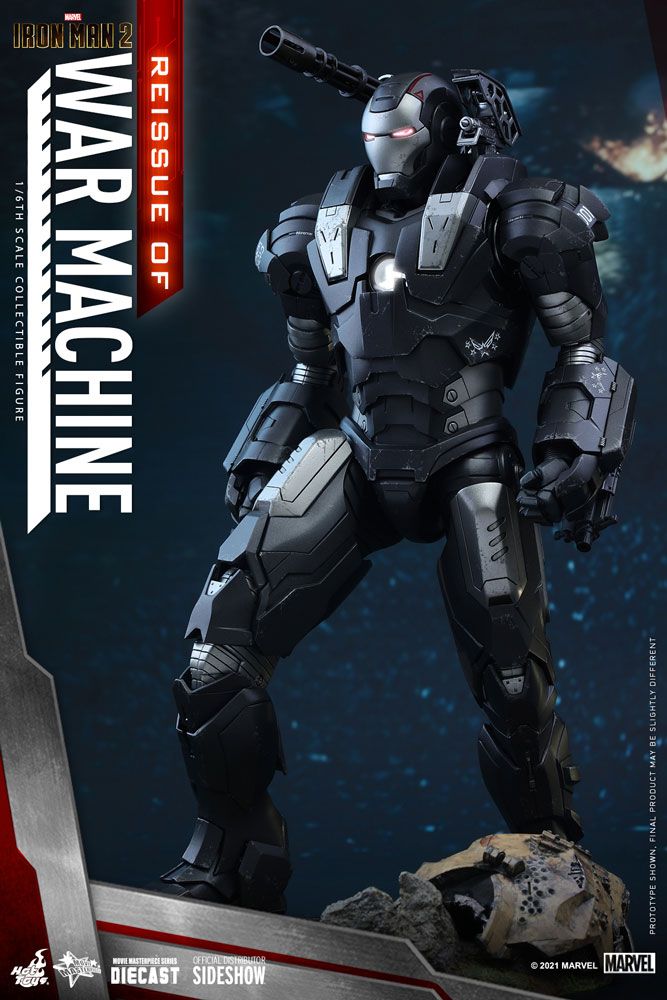 Foto 4 pulgar | Figura Hot Toys 1:6 De Escala Iron Man 2: War Machine