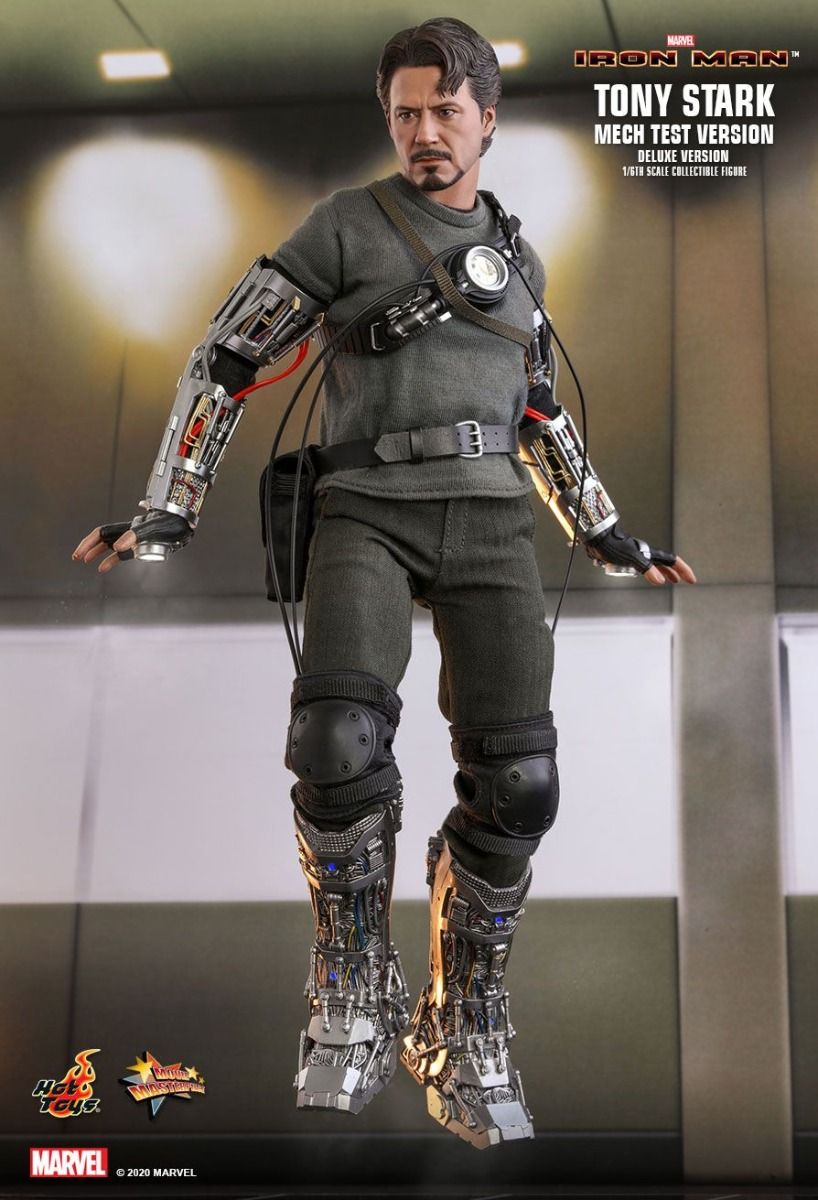 Foto 4 pulgar | Figura Hot Toys 1:6 De Escala Marvel Iron Man: Tony Stark/ Mech Test Deluxe Version