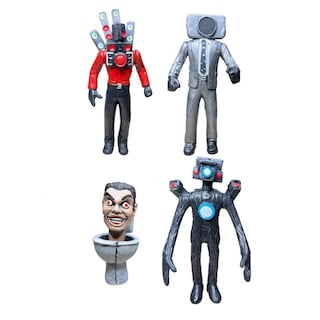 Foto 1 | Figuras Skibidi Toilet TV Man Speakerman 4 Figuras