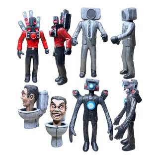 Foto 2 | Figuras Skibidi Toilet TV Man Speakerman 4 Figuras