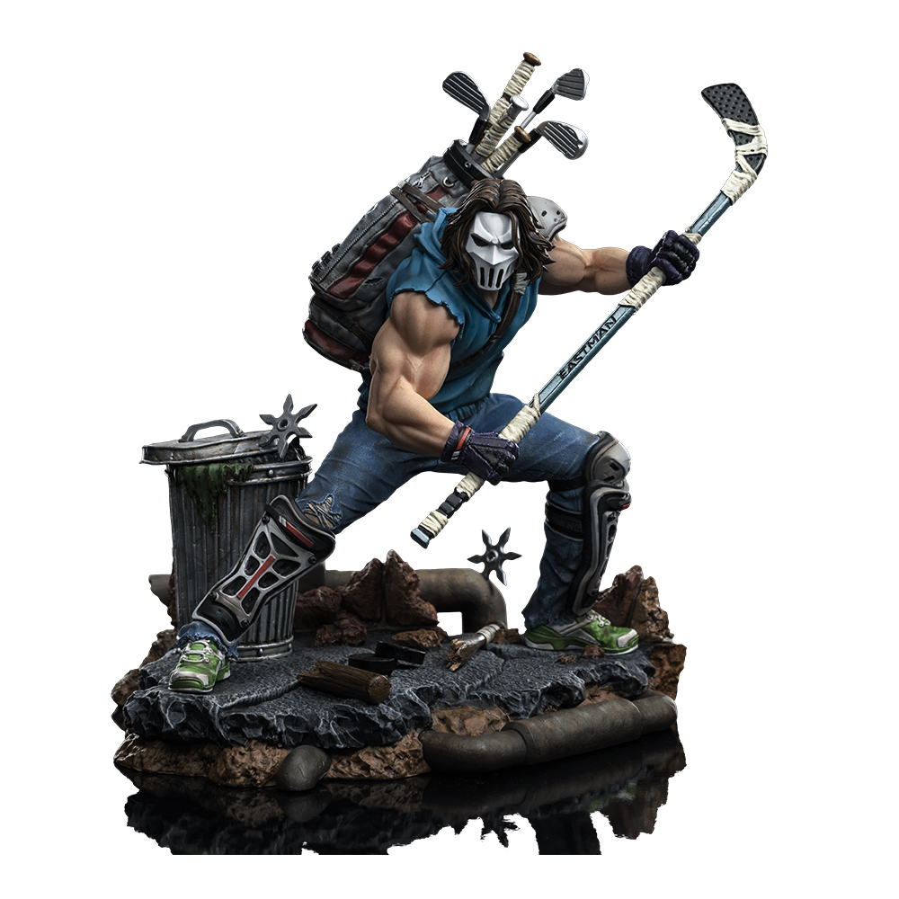 Estatua Iron Studios 1:10 de Escala Tortugas Ninja Casey Jones
