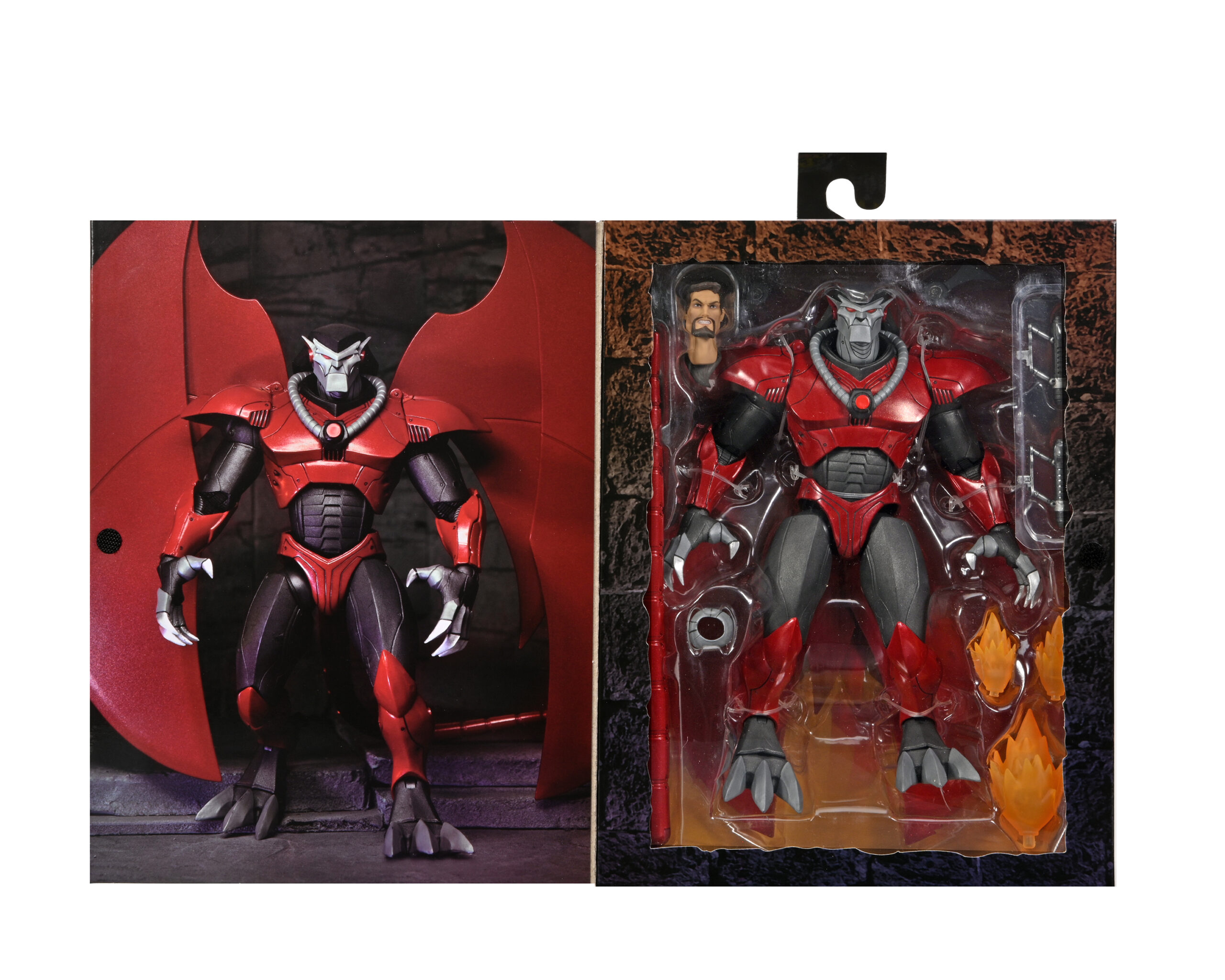 Foto 3 pulgar | Figura Neca Disney Gargoyles: David Xanatos