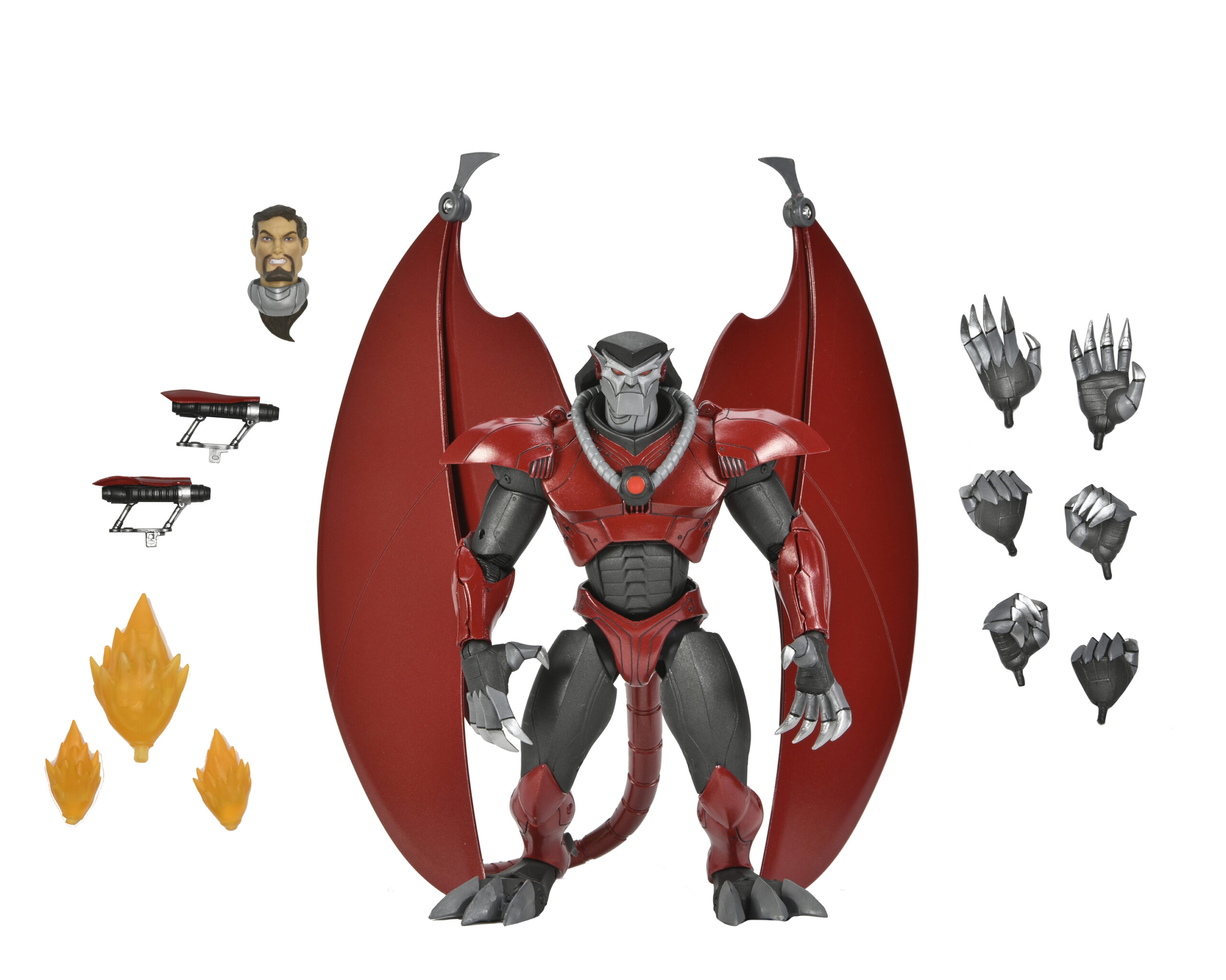 Foto 4 pulgar | Figura Neca Disney Gargoyles: David Xanatos