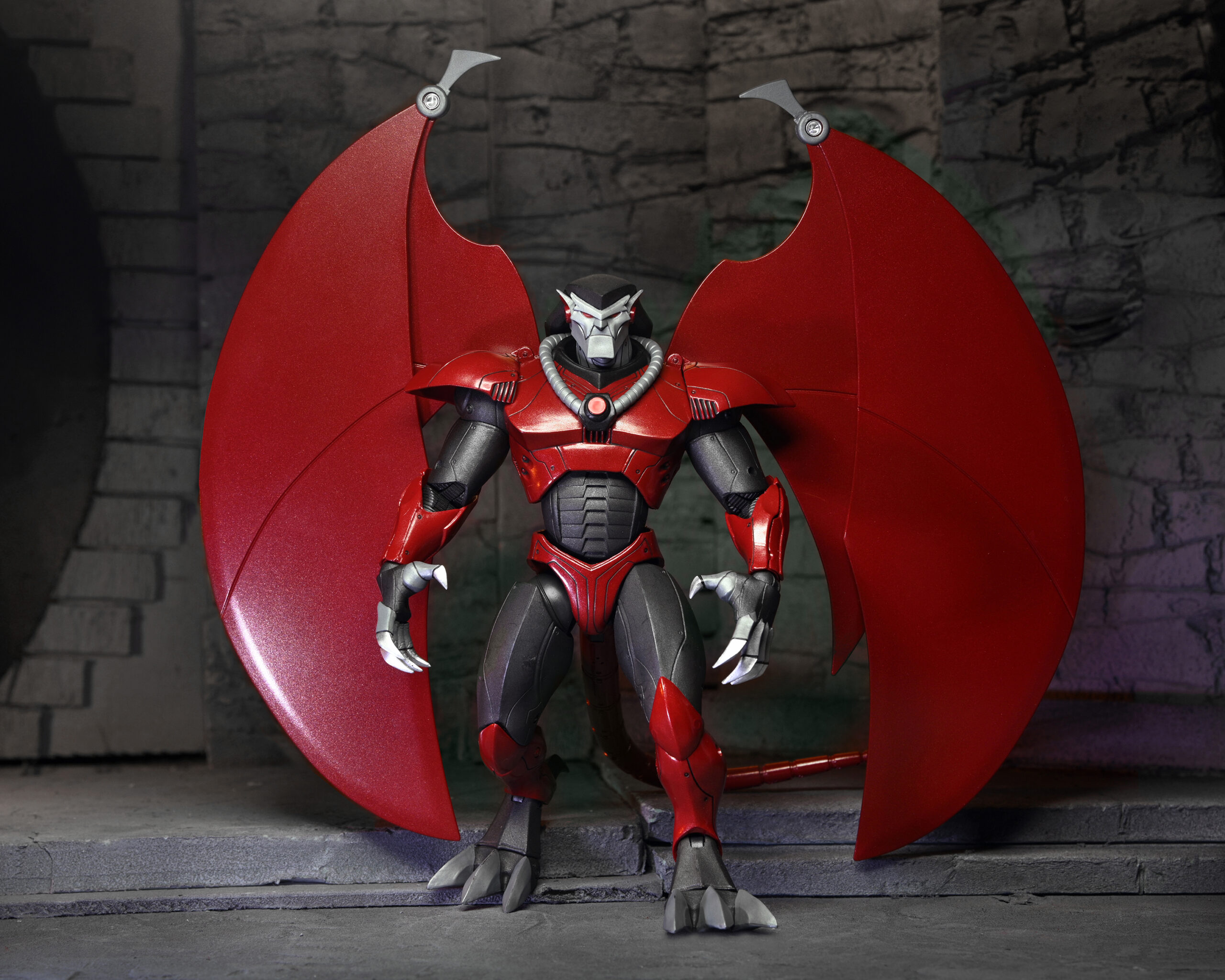 Foto 5 pulgar | Figura Neca Disney Gargoyles: David Xanatos
