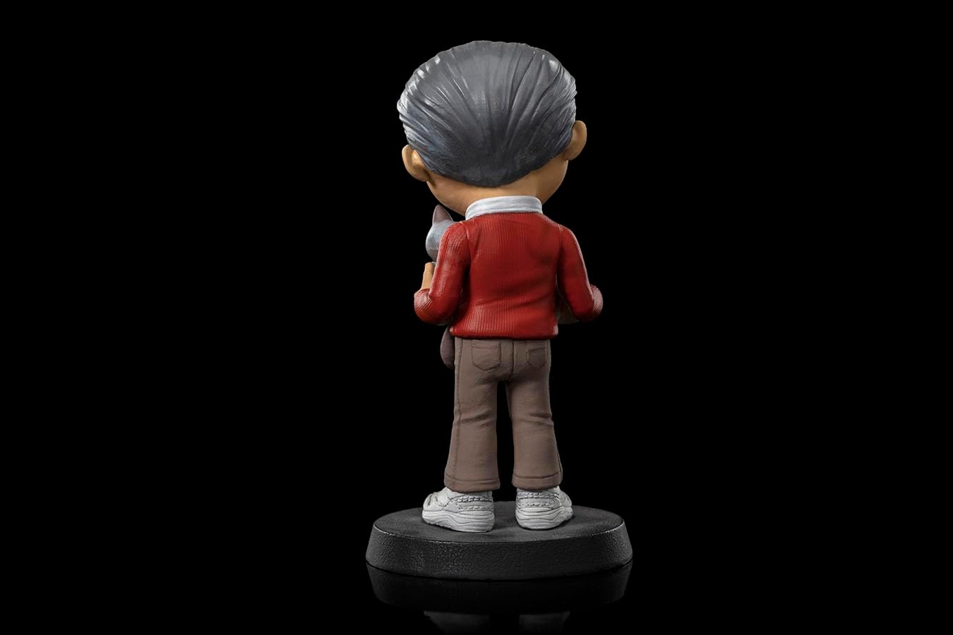 Foto 5 pulgar | Figura Coleccionable Iron Studios Mini Co. Stan Lee With Grumpy Cat