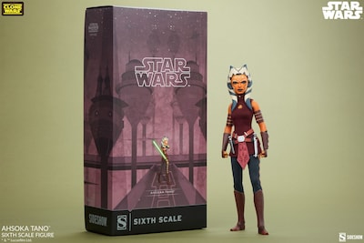 Foto 7 | Figura Sideshow 1:6 de Escala Star Wars The Clone Wars Ahsoka Tano