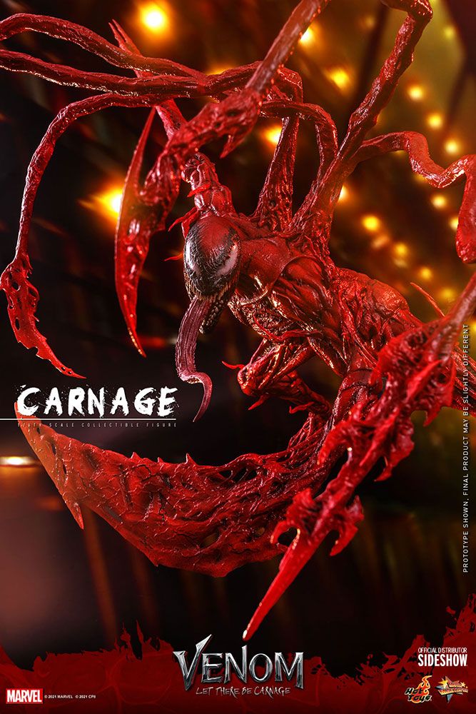 Foto 3 pulgar | Figura Venom Hot Toys Let There Be Carnage: Carnage