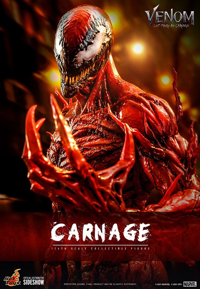 Foto 4 pulgar | Figura Venom Hot Toys Let There Be Carnage: Carnage