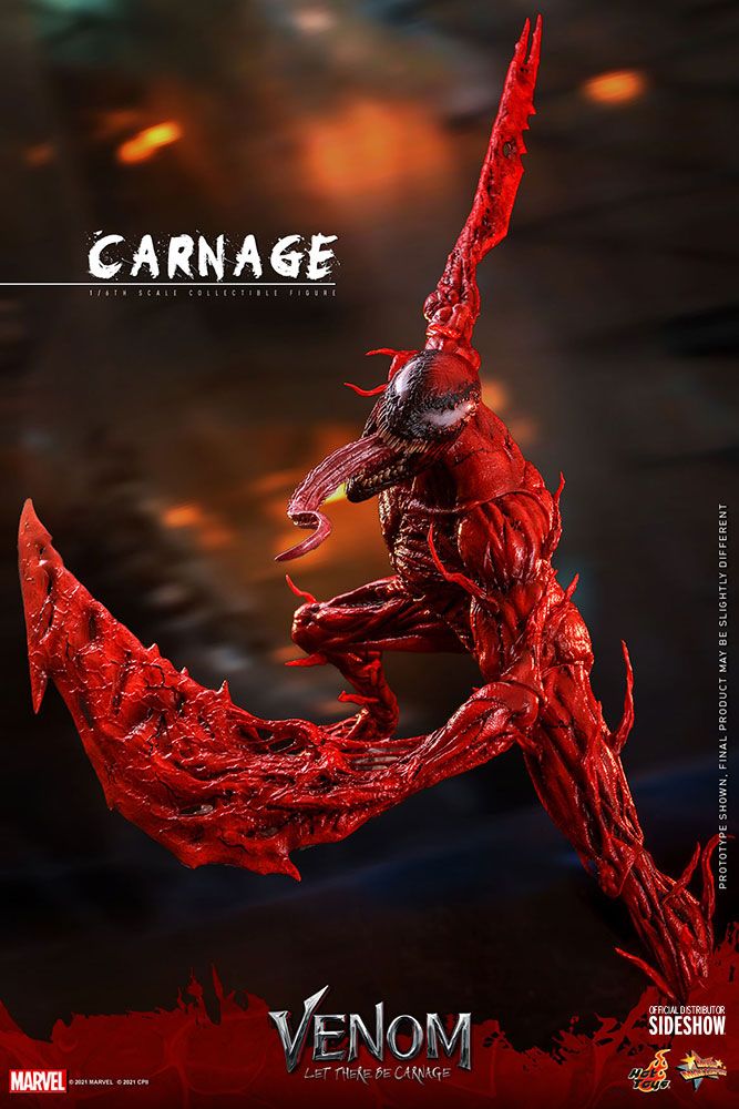 Foto 5 pulgar | Figura Venom Hot Toys Let There Be Carnage: Carnage