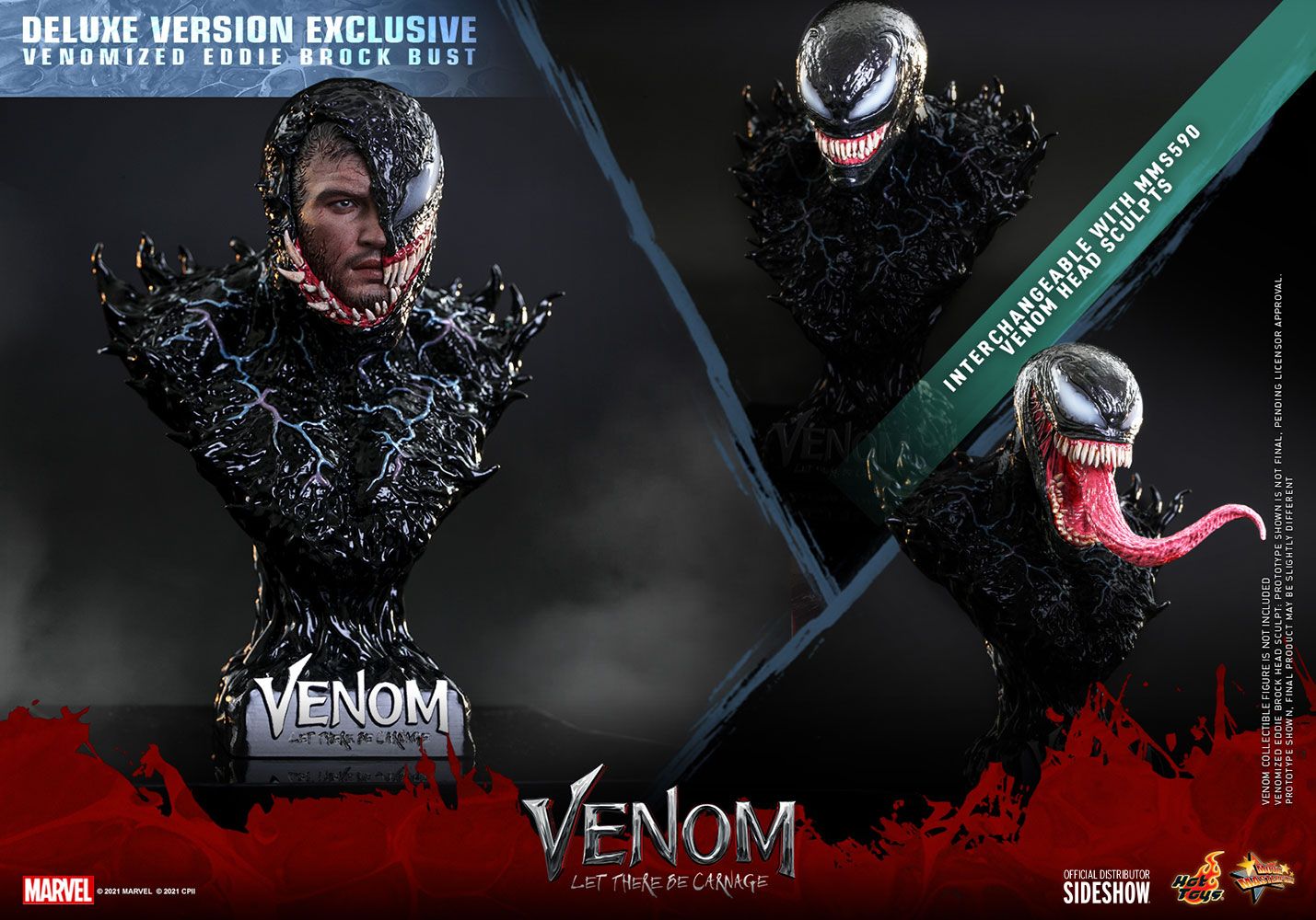 Foto 8 pulgar | Figura Venom Hot Toys Let There Be Carnage: Carnage