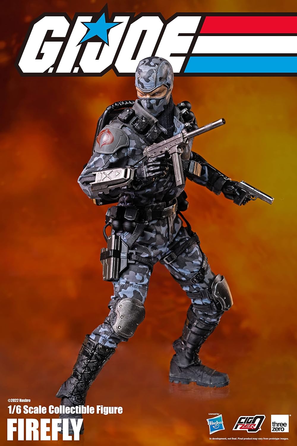 Foto 8 pulgar | Figura Threezero 1:6 de Escala G.i. Joe: Firefly