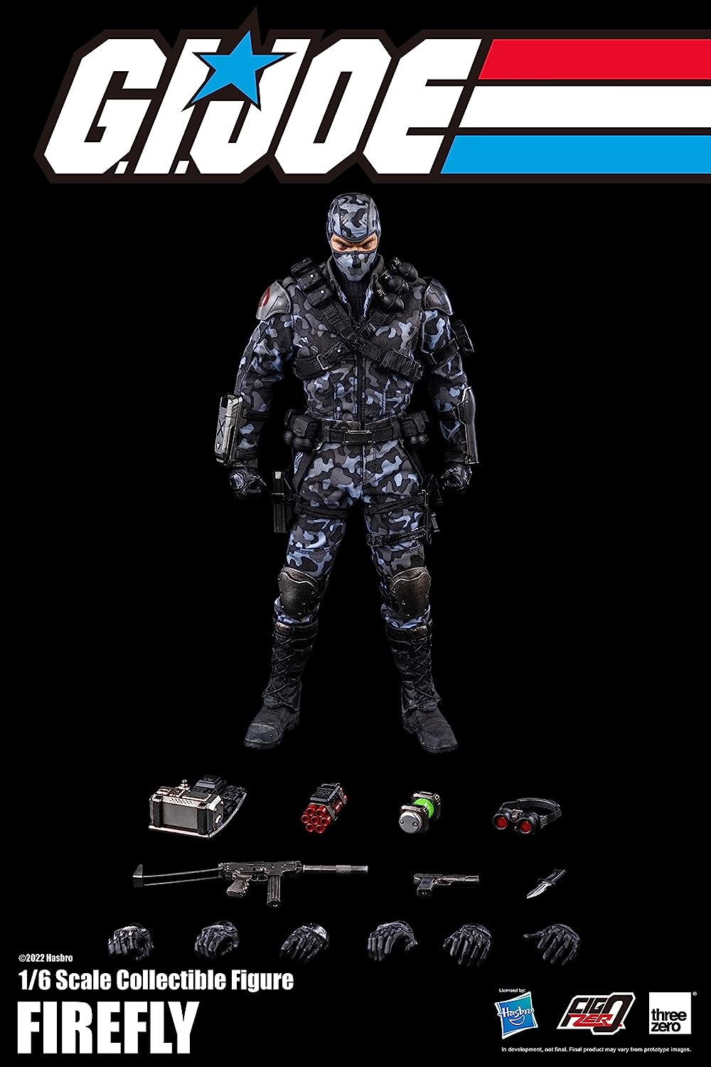 Foto 9 pulgar | Figura Threezero 1:6 de Escala G.i. Joe: Firefly