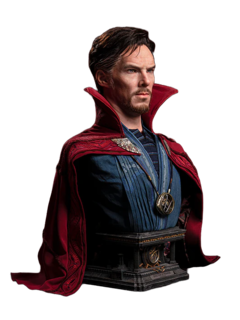 Foto 1 | Estatua Queen Studios Life Size Bust Marvel Doctor Srtange