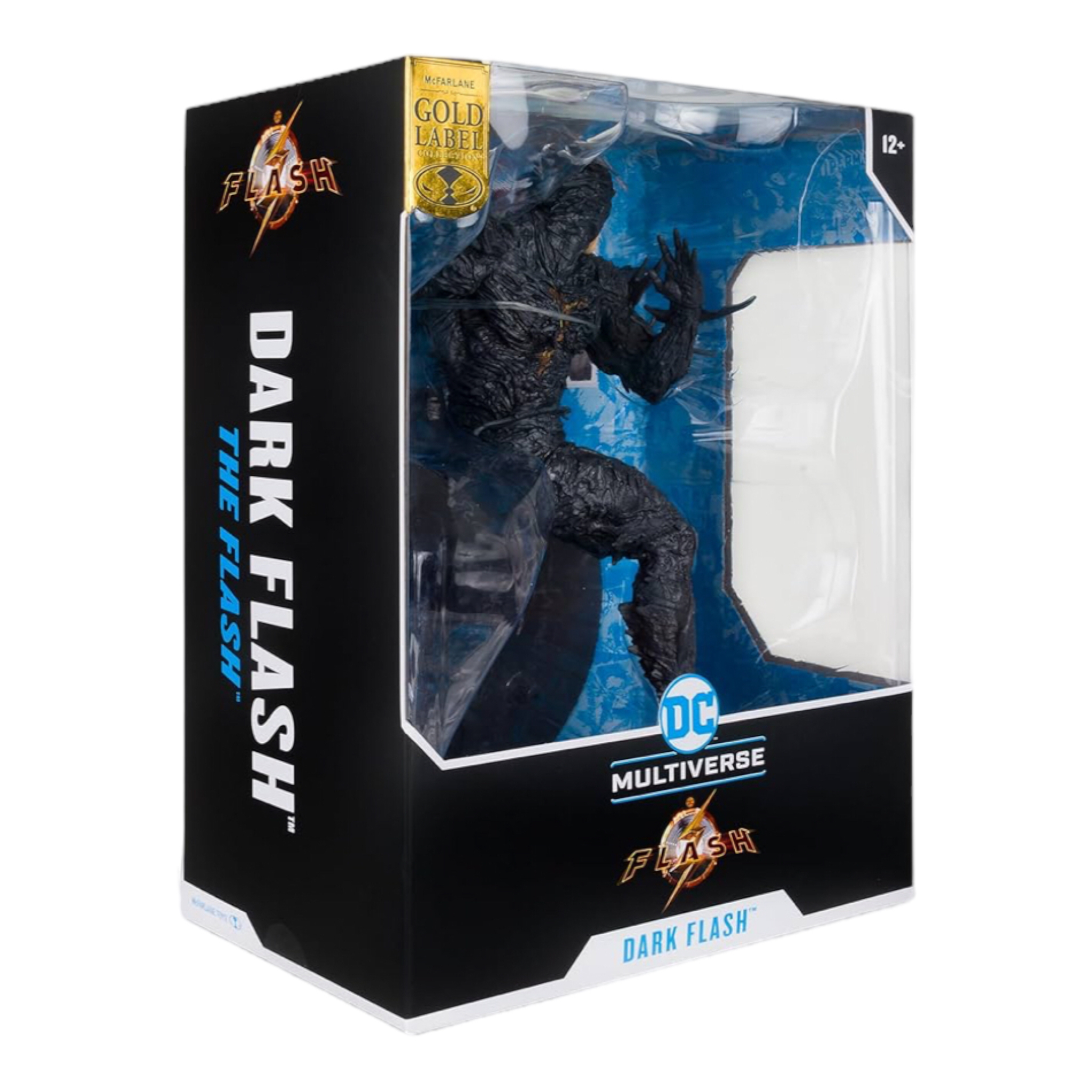 Foto 3 pulgar | Estatua de Colección Dark Flash The Flash Movie Gold Label DC McFarlane
