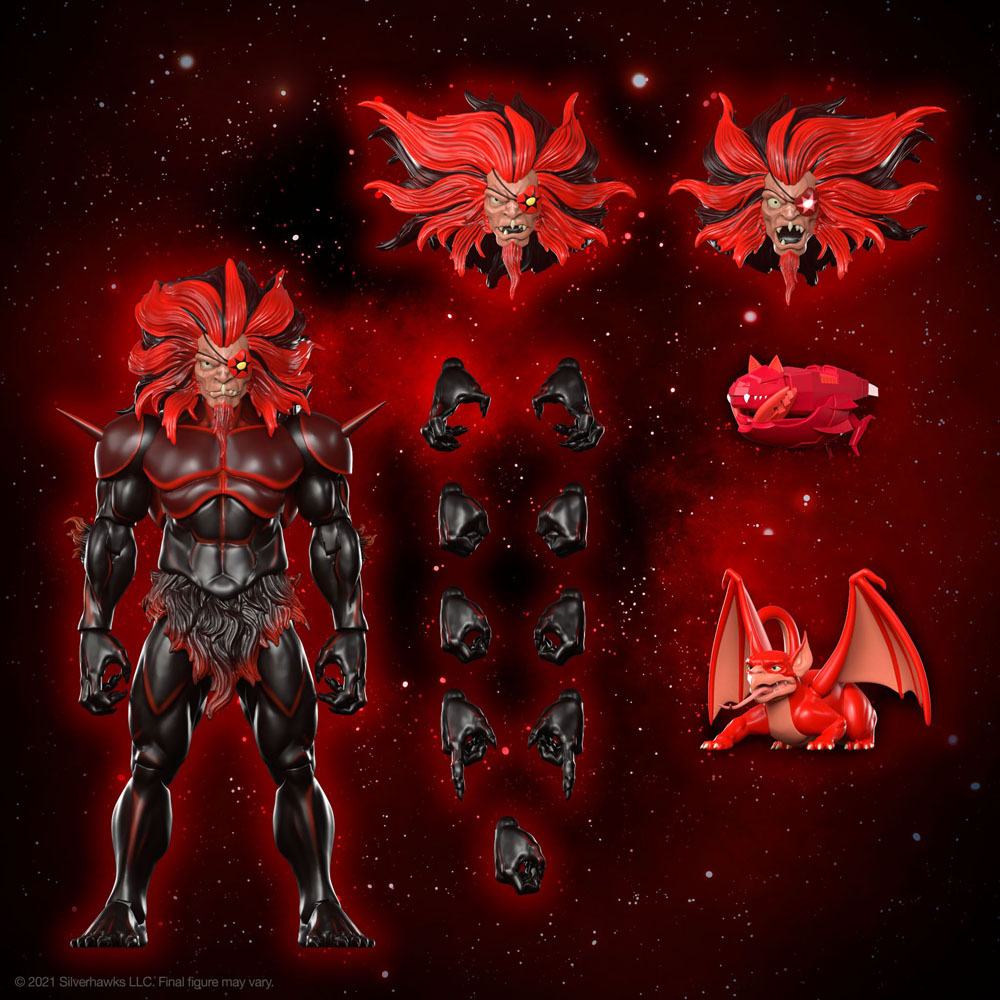 Foto 4 pulgar | Figura Super 7 Halcones Galácticos Silverhawks Mon*star