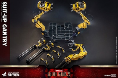 Foto 4 | Hot Toys 1/4 De Escala Set De Accesorios Iron Man Suit Up Gantry