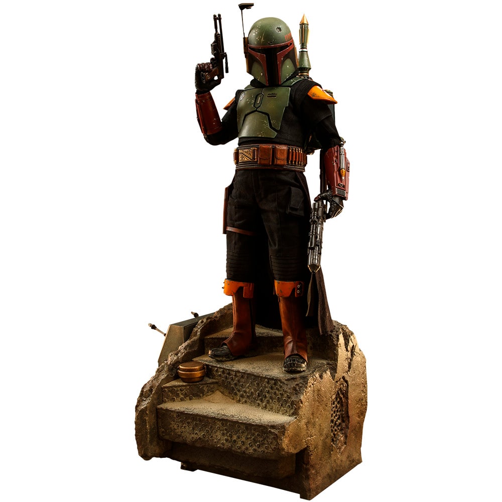 Figura Hot Toys 1/4 De Escala Star Wars Boba Fett (deluxe Edition) $17,969