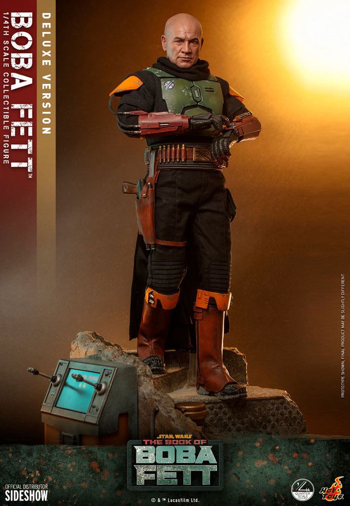 Foto 4 pulgar | Figura Hot Toys 1/4 De Escala Star Wars Boba Fett (deluxe Edition)