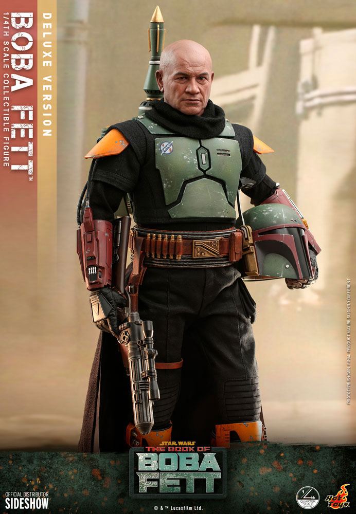 Foto 5 pulgar | Figura Hot Toys 1/4 De Escala Star Wars Boba Fett (deluxe Edition)