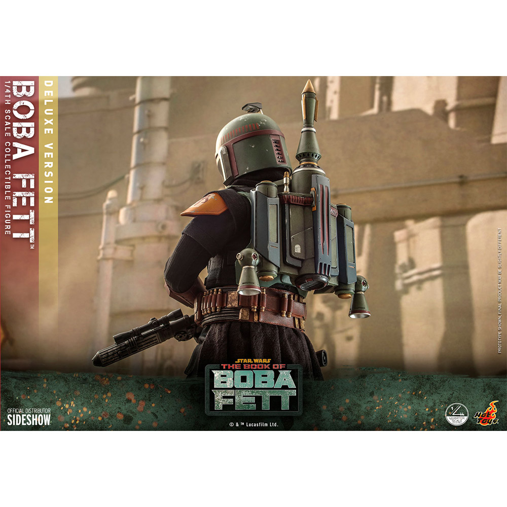 Foto 7 pulgar | Figura Hot Toys 1/4 De Escala Star Wars Boba Fett (deluxe Edition)