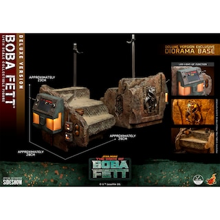 Foto 7 | Figura Hot Toys 1/4 De Escala Star Wars Boba Fett (deluxe Edition)