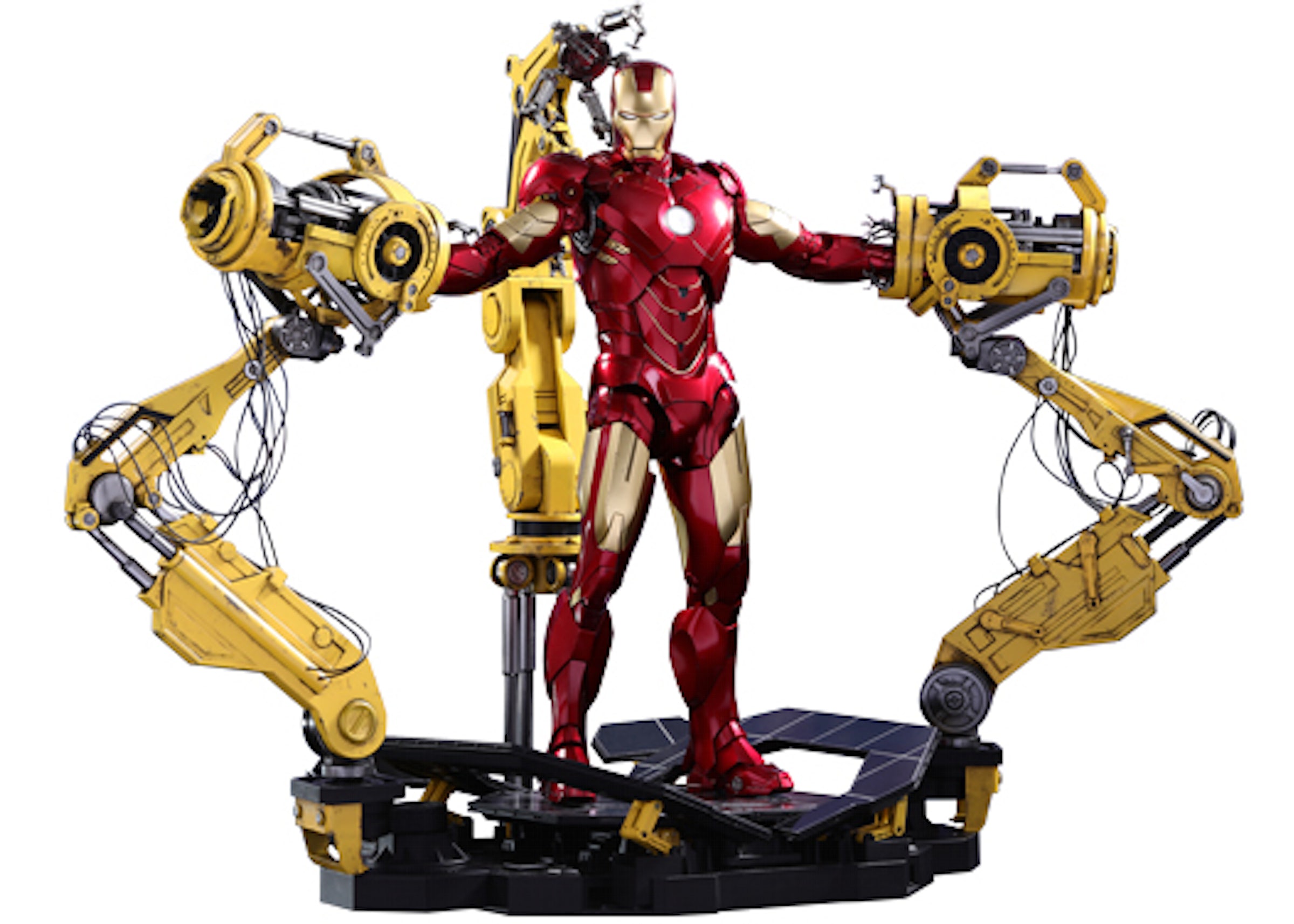 Foto 2 pulgar | Figura Hot Toys 1/4 De Escala Marvel Iron Man 2: Mark Iv (deluxe Edition)