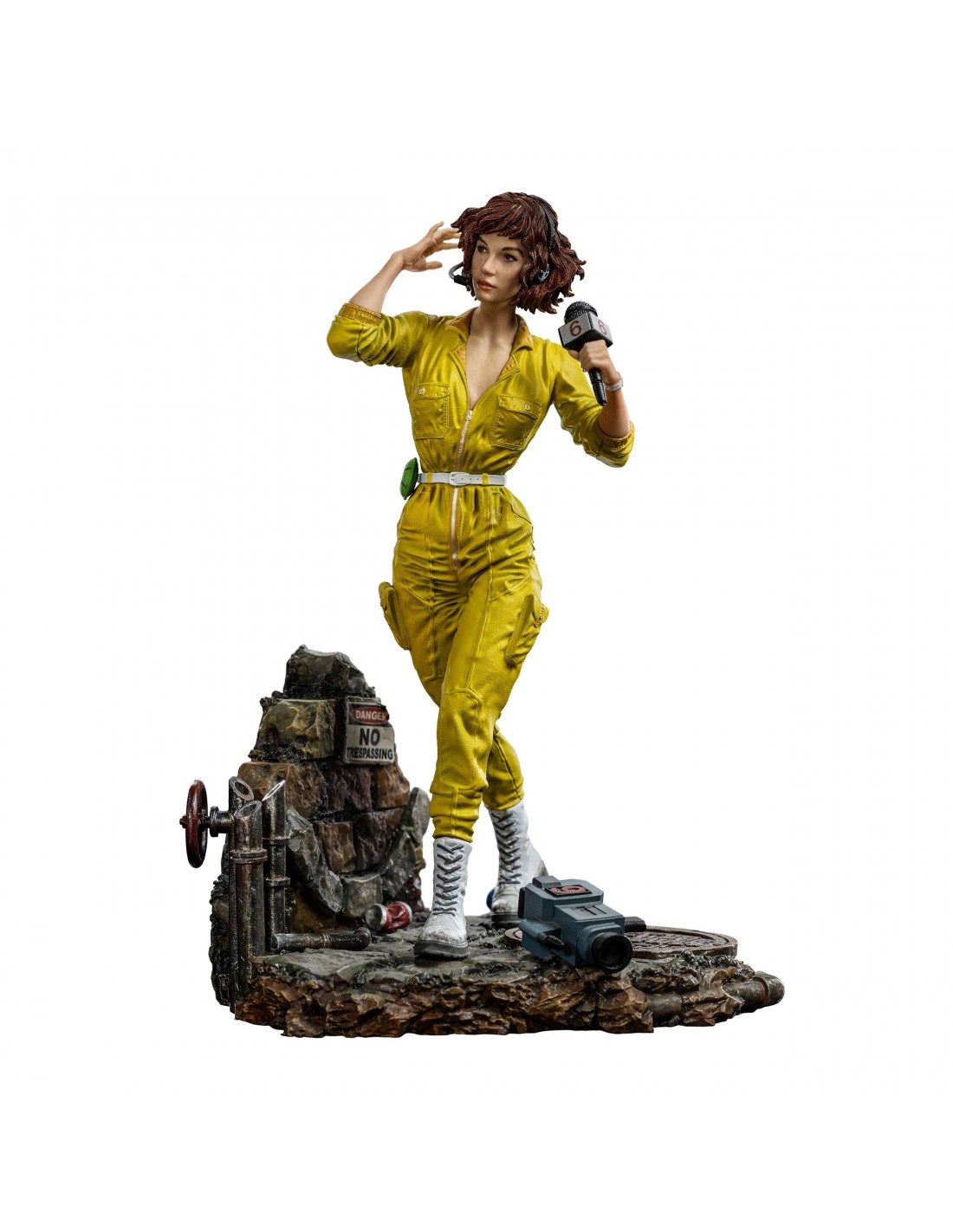 Estatua Iron Studios 1:10 de Escala Tortugas Ninja: April O’neil