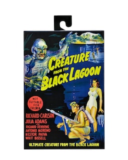 Foto 2 | Figura Neca Universal Monsters The Creature From The Black Lagoon Blanco y Negro