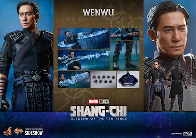 Foto 8 | Figura Hot Toys 1:6 de Escala Marvel Shang-Chi And The Legend Of The Ten Rings: Wenwun