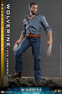Foto 3 | Figura Hot Toys 1:6 de Escala Xmen Days Of Future Past: Wolverine (1973) Deluxe Edition