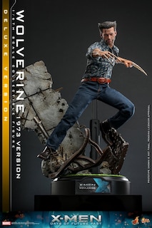 Foto 7 | Figura Hot Toys 1:6 de Escala Xmen Days Of Future Past: Wolverine (1973) Deluxe Edition