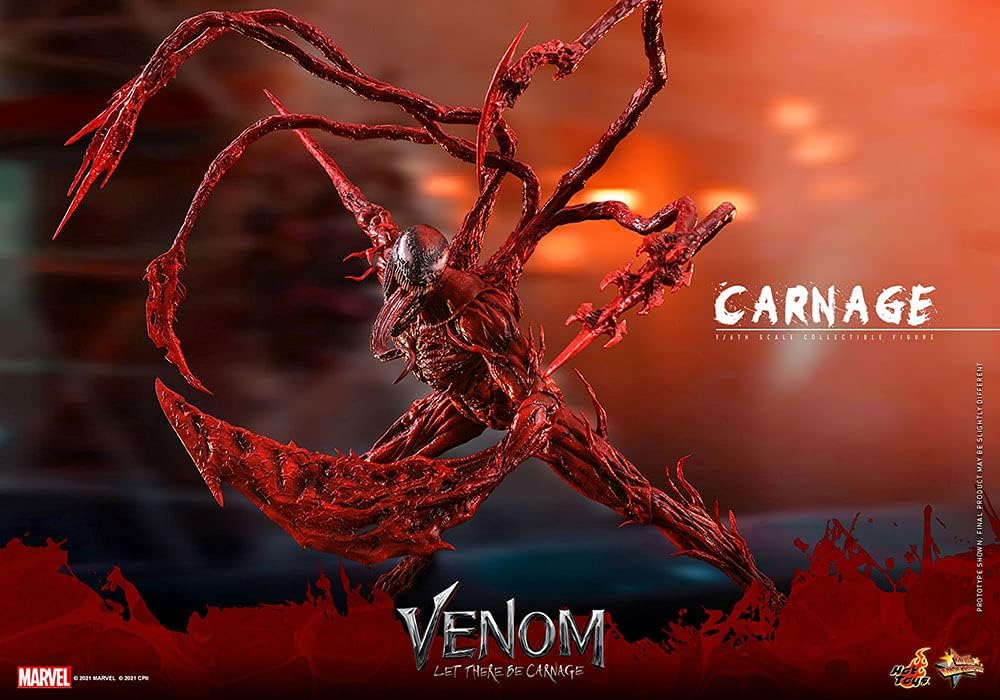 Foto 5 pulgar | Figura Carnage Hot Toys Venom Let There Be Carnage