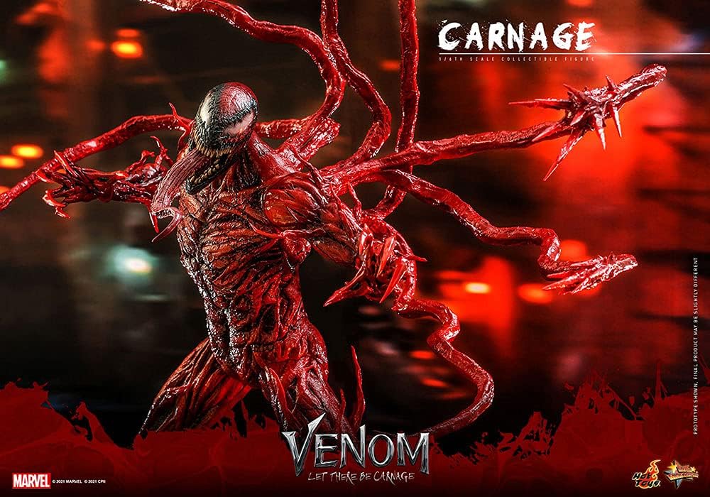 Foto 6 pulgar | Figura Carnage Hot Toys Venom Let There Be Carnage