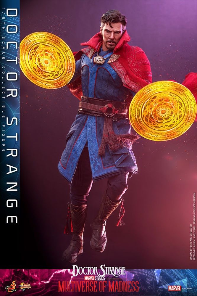 Foto 3 pulgar | Figura Doctor Strange Hot Toys The Multiverse Of Madness