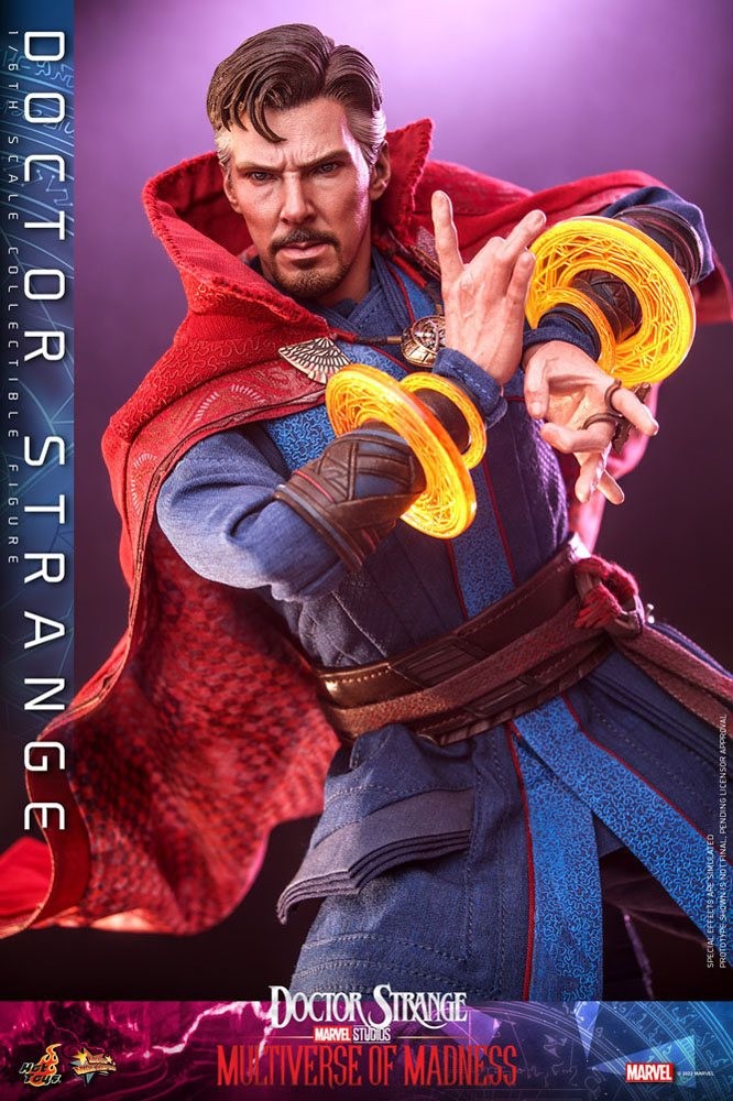 Foto 4 pulgar | Figura Doctor Strange Hot Toys The Multiverse Of Madness