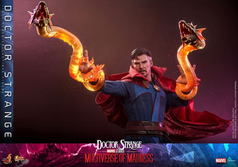 Foto 8 pulgar | Figura Doctor Strange Hot Toys The Multiverse Of Madness