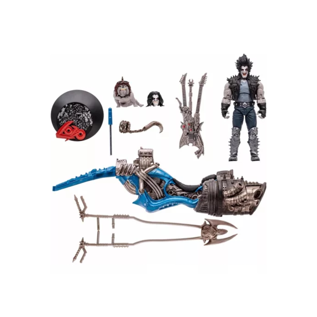 Foto 4 pulgar | Lobo & Spacehog Pack Figura Dc Jl Of America Mcfarlane Toys