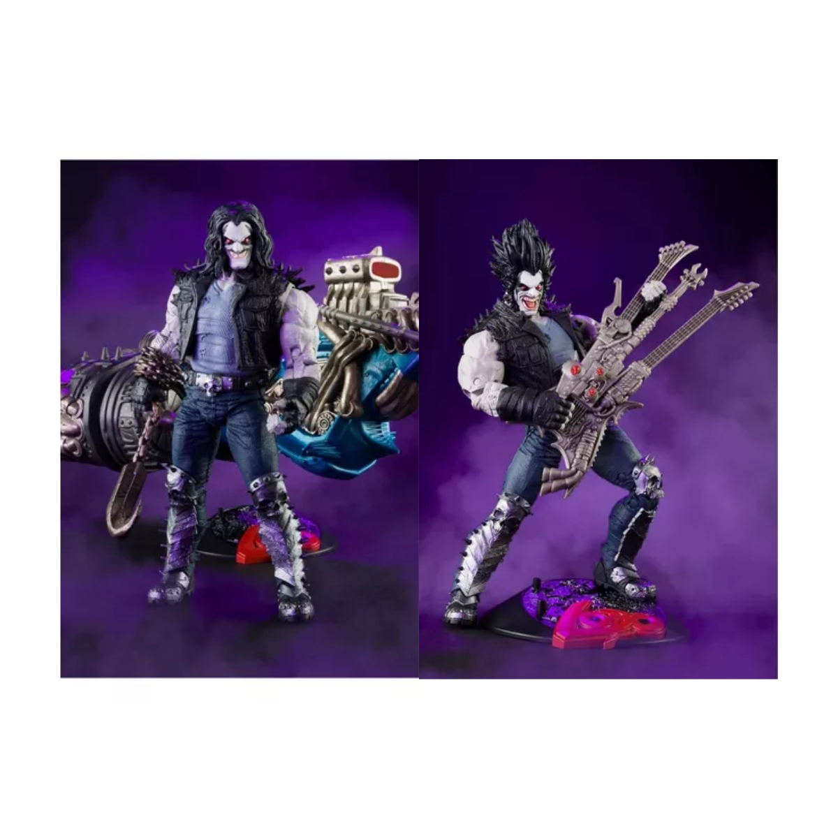 Foto 5 pulgar | Lobo & Spacehog Pack Figura Dc Jl Of America Mcfarlane Toys