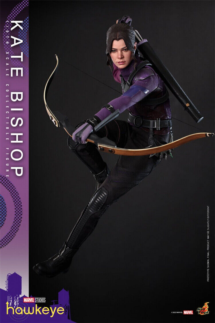 Foto 3 pulgar | Figura Hot Toys 1:6 De Escala Marvel Hawkeye: Kate Bishop
