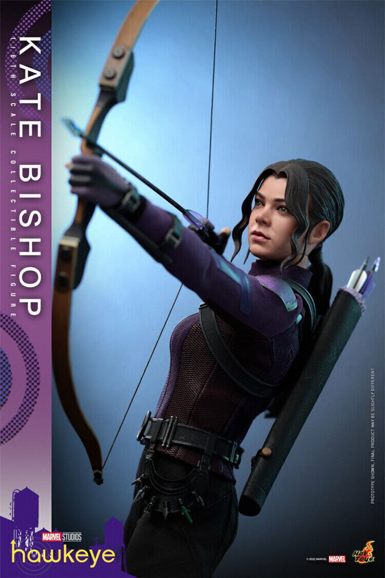 Foto 6 pulgar | Figura Hot Toys 1:6 De Escala Marvel Hawkeye: Kate Bishop