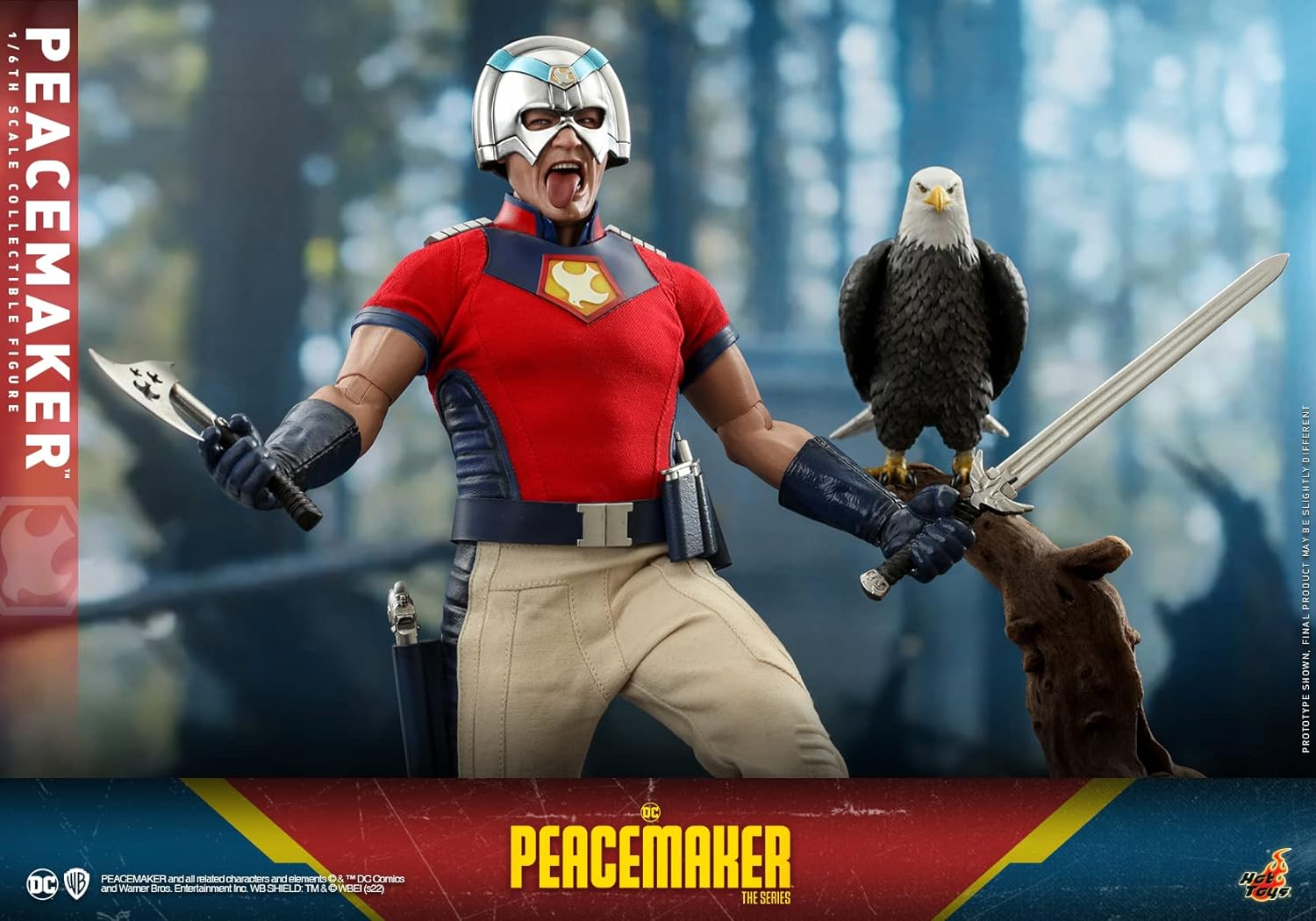 Foto 6 pulgar | Figura Hot Toys DC Peacemaker The Series: Peacemaker 1:6 de Escala