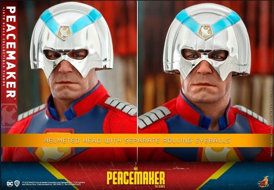 Foto 8 pulgar | Figura Hot Toys DC Peacemaker The Series: Peacemaker 1:6 de Escala