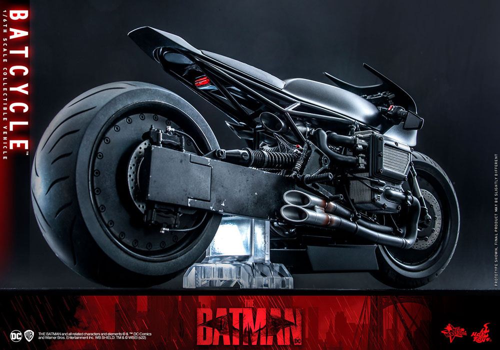 Foto 5 pulgar | Figura Hot Toys Vehicle Accessory Set DC The Batman: Batcycle 1:6 de Escala