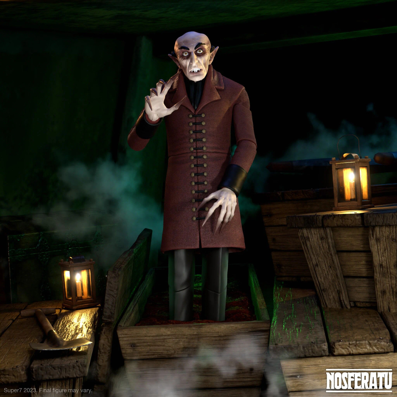 Foto 5 pulgar | Figura Super7 Universal Monsters: Nosferatu (color Version)