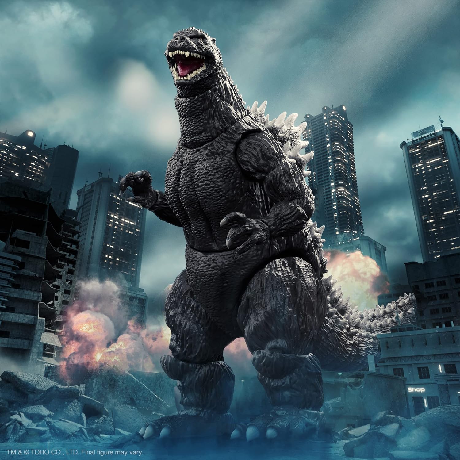Foto 5 pulgar | Figura Super7 Toho Godzilla Vs Biollante: Ultimate Godzilla