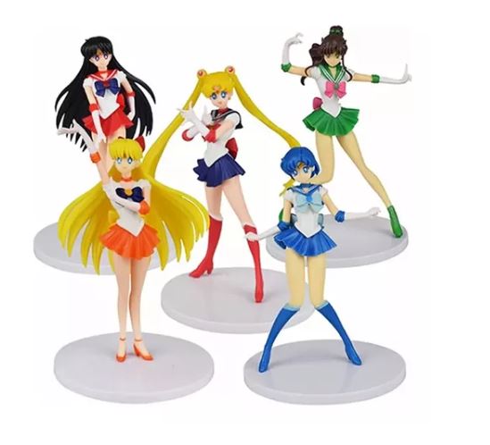 Figuras de Acción Wünd Anime 5 Piezas