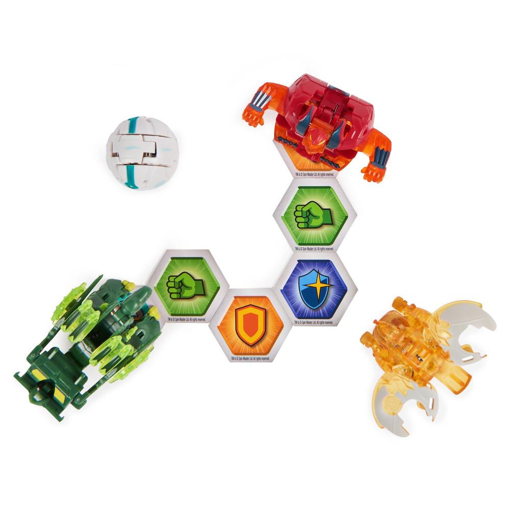 Foto 5 pulgar | Bakugan: Bakugan Legends - Pack Dragonoid Nova, Ultra Trox, Geogan Surturan Y Centipod