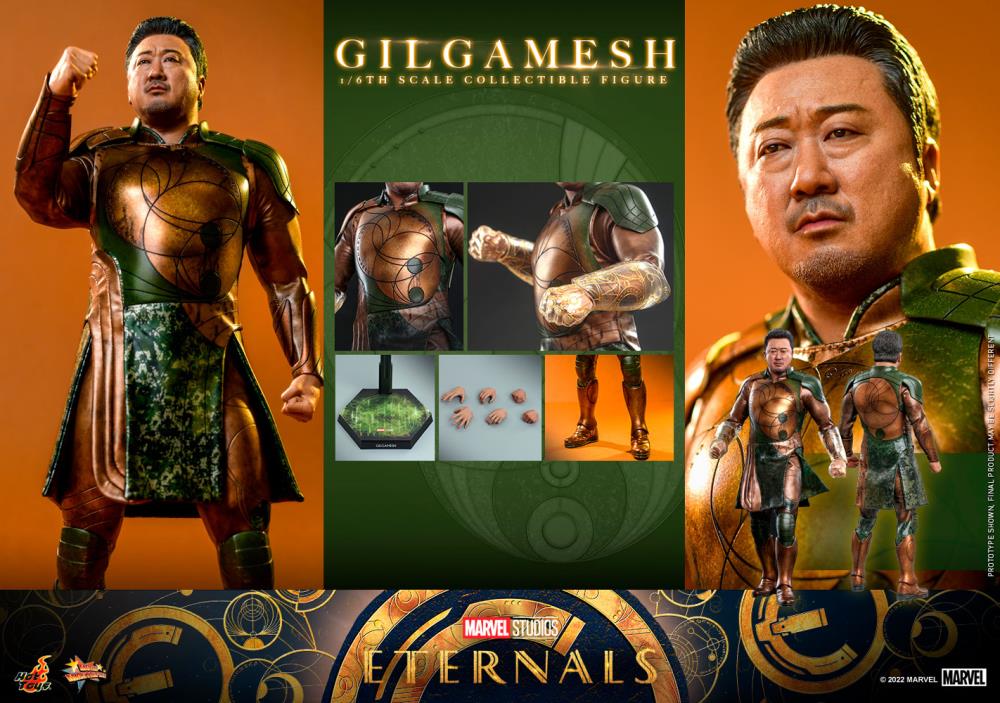 Foto 7 pulgar | Figura Hot Toys 1:6 de Escala Marvel The Eternals Gilgamesh