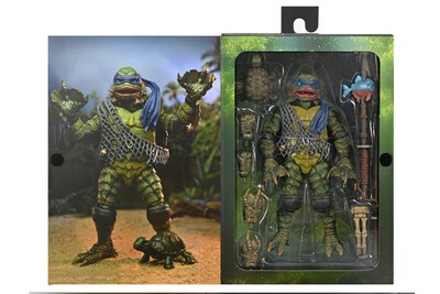 Foto 3 | Figura Neca Tortuga Ninja Mutante X Universal Monsters: Leonardo Hot Toys